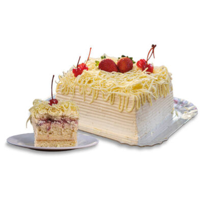Strogonoff Branco com Morango