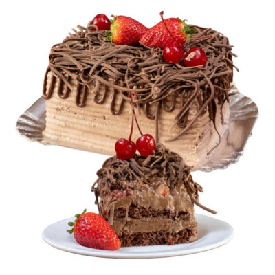 Strogonoff de Chocolate com Morango